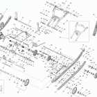 MXZ IRON DOG 800R E-TEC Задняя подвеска