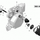 MXZ TNT 900ACE XS120 Система охлаждения