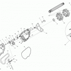 GSX SE 800RETEC XR137 Привод гусеницы