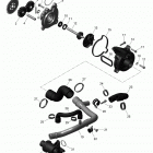 MXZ X 1200 XR120 engine cooling 1