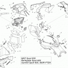 Summit Sport 600 XP146 Капот