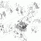 GSX SE 600HOETEC XR137 Двигатель