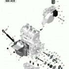 MXZ TNT 900ACE XS120 Масляная система