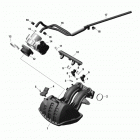 Skandic WT 600 ACE air intake manifold (itc)