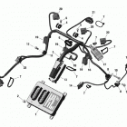 Expedition SE 1200 engine harness and electric module