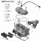 Summit Sport 800RPTEK XP154 Цилиндр и головка