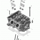Tundra LT 600ACE XU154 Головка цилиндров