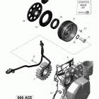 MXZ TNT 900ACE XS120 Магнето и электрическийй стартер