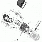 Maverick 1000_XDS-DPS cylinder head, front turbo