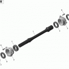 Maverick MAX 1000_STD_XRS-DPS Приводной вал
