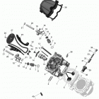 Maverick 1000_XMR Головка цилиндров