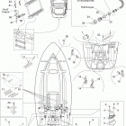 200 Speedster 510 09- lower hull and ladder