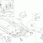 210 SP 310 09- lower hull and ladder