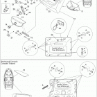 180 SP 260 09- front console and glove box