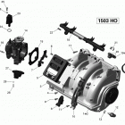 200 Speedster 510 Коллектор воздухозаборника и корпус дросселя