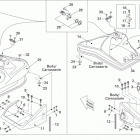 200 Speedster 510 09- front console and glove box