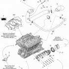 230 Challenger & Challenger SE 310 Опора двигателя и глушитель воздухозаборника
