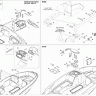 210 SP 310 09- front console and glove box