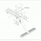 150 Speedster 155 09- ladder, rear