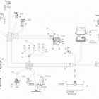 210 SP 310 Жгут проводов двигателя