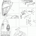 150 Speedster 155 09- storage compartment, front 1