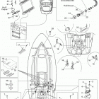 200 Speedster 510 09- lower hull and ladder