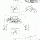 180 Challenger SE 255 09- bimini top