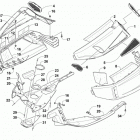 BEARCAT 2000 XTE Black (US), Black Intl (OS) Поддон и обтекатели