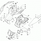 ZR 8000 LTD 129 ES ET Black (US) Капот и воздуховоды