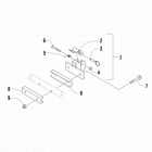 PANTERA 3000 Black (US), Black Intl (OS) Hitch assembly