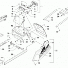 BEARCAT 2000 LT Blue (US), Blue Intl (OS) Задний бампер, навеска, рейки,фонарь в сборе нам