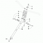 SR VIPER R-TX DX RED Вал руля