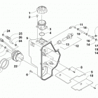 ZR 6000 LTD ES EB 129 Маслянный бак