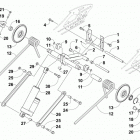 ZR 7000 SNO PRO 137 LTD BLACK Задняя подвеска ,задний рычаг