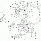 ZR 7000 SNO PRO 137 LTD BLACK Передний бампер и рама