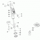 SR VIPER L-TX LE BLUE Передний амортизатор