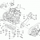 M 6000 ES 141  Green (US) Опора двигателя и вариатор