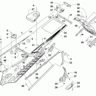M 8000 SE 153 ES Green (US) Тунель ,задний бампер и брызговик