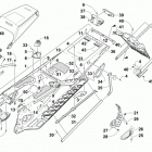 SR VIPER R-TX DX RED Тунель ,задний бампер и брызговик