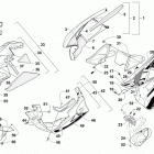 ZR 9000 SNO PRO 129 Orange (US) Поддон и обтекатели