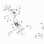ZR 7000 RR 129 Green (US) Передний амортизатор
