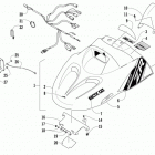 ZR 120 GREEN Капот, фара и  ветровое  стекло