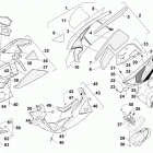 M 6000 153 Green (US) Поддон и обтекатели