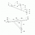 M 6000 SNO PRO 141 GREEN Подвеска передняя