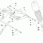 ZR 7000 SNO PRO 137 LTD BLACK Задняя подвеска , амортизатор
