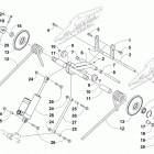 ZR 9000 129 LTD  Green (US) Задняя подвеска ,задний рычаг