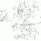 ZR 9000 129 LTD  Green (US) Передний бампер и рама