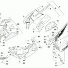 BEARCAT 3000 LT Blue (US), Blue Intl (OS) Поддон и обтекатели