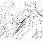ZR 8000 LTD 129 ES ET Black (US) Тунель ,задний бампер и брызговик