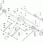 PANTERA 7000 XT LTD Black (US) Задняя подвеска ,задний рычаг